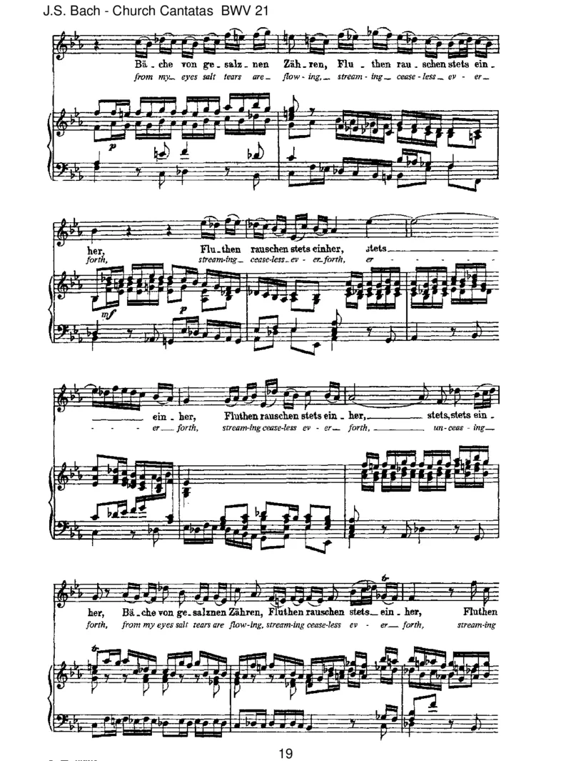BWV21IchhattevielBek&uuml;mmernis_一万首著名钢琴曲谱哈农贝多芬合集视频教学电子版高清无水印可打印_1古典钢琴知名音乐家谱_巴赫钢琴谱全集_J.S巴赫作品全集_JohannSebastianBach(1685-1750)巴赫