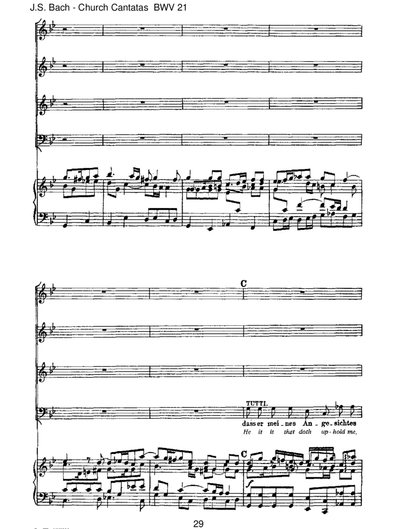 BWV21IchhattevielBek&uuml;mmernis_一万首著名钢琴曲谱哈农贝多芬合集视频教学电子版高清无水印可打印_1古典钢琴知名音乐家谱_巴赫钢琴谱全集_J.S巴赫作品全集_JohannSebastianBach(1685-1750)巴赫