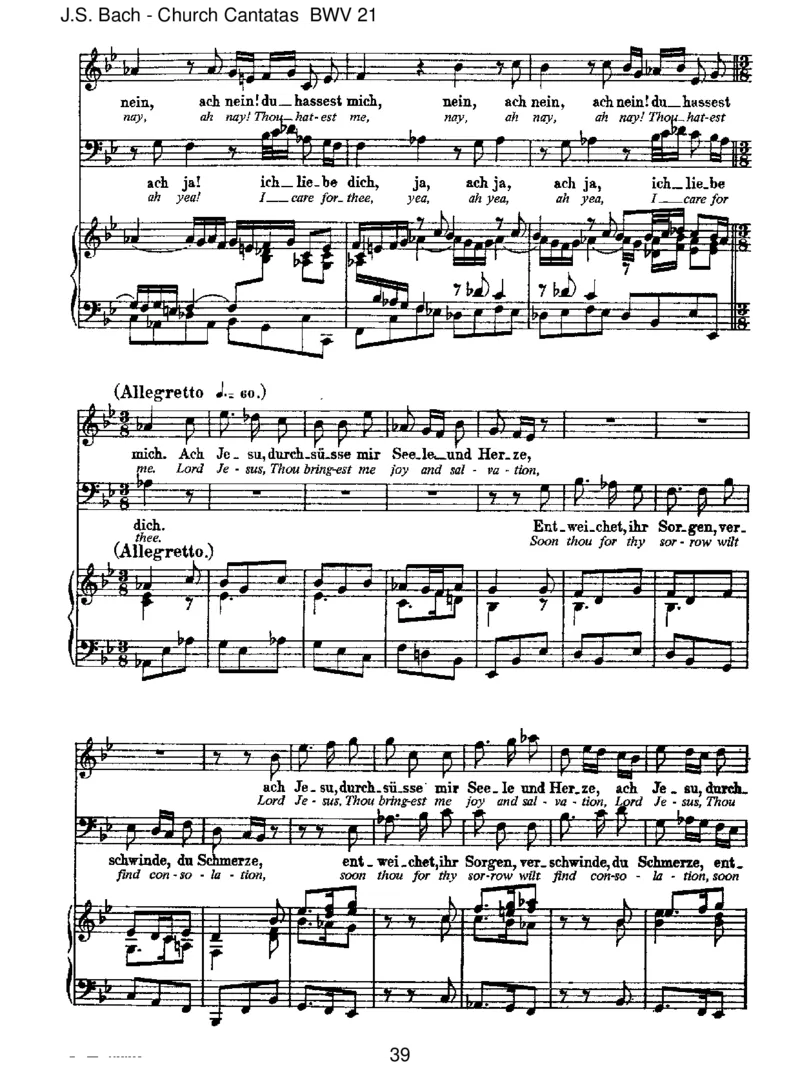 BWV21IchhattevielBek&uuml;mmernis_一万首著名钢琴曲谱哈农贝多芬合集视频教学电子版高清无水印可打印_1古典钢琴知名音乐家谱_巴赫钢琴谱全集_J.S巴赫作品全集_JohannSebastianBach(1685-1750)巴赫