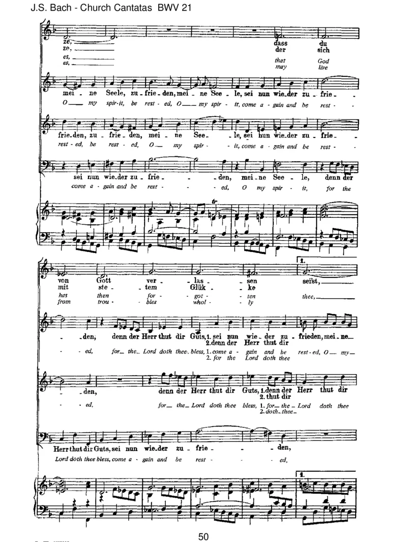 BWV21IchhattevielBek&uuml;mmernis_一万首著名钢琴曲谱哈农贝多芬合集视频教学电子版高清无水印可打印_1古典钢琴知名音乐家谱_巴赫钢琴谱全集_J.S巴赫作品全集_JohannSebastianBach(1685-1750)巴赫