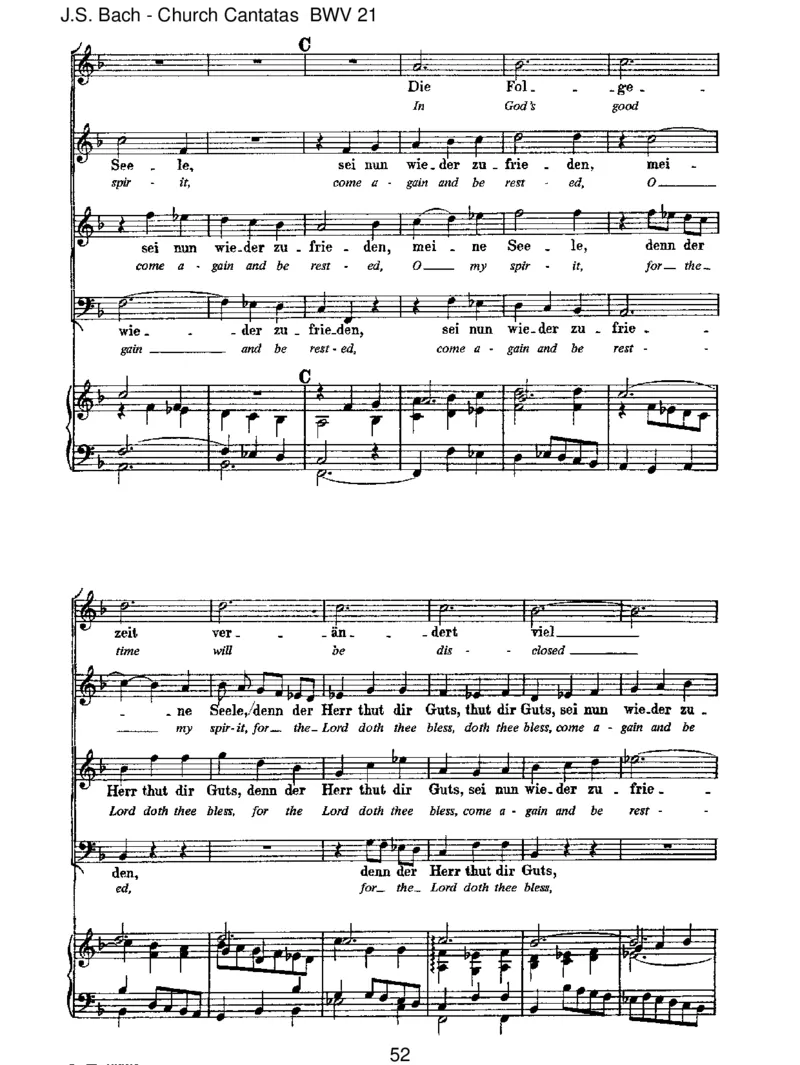 BWV21IchhattevielBek&uuml;mmernis_一万首著名钢琴曲谱哈农贝多芬合集视频教学电子版高清无水印可打印_1古典钢琴知名音乐家谱_巴赫钢琴谱全集_J.S巴赫作品全集_JohannSebastianBach(1685-1750)巴赫