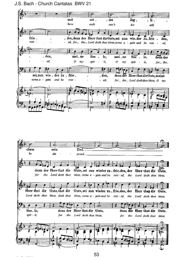 BWV21IchhattevielBek&uuml;mmernis_一万首著名钢琴曲谱哈农贝多芬合集视频教学电子版高清无水印可打印_1古典钢琴知名音乐家谱_巴赫钢琴谱全集_J.S巴赫作品全集_JohannSebastianBach(1685-1750)巴赫