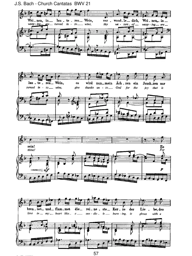 BWV21IchhattevielBek&uuml;mmernis_一万首著名钢琴曲谱哈农贝多芬合集视频教学电子版高清无水印可打印_1古典钢琴知名音乐家谱_巴赫钢琴谱全集_J.S巴赫作品全集_JohannSebastianBach(1685-1750)巴赫
