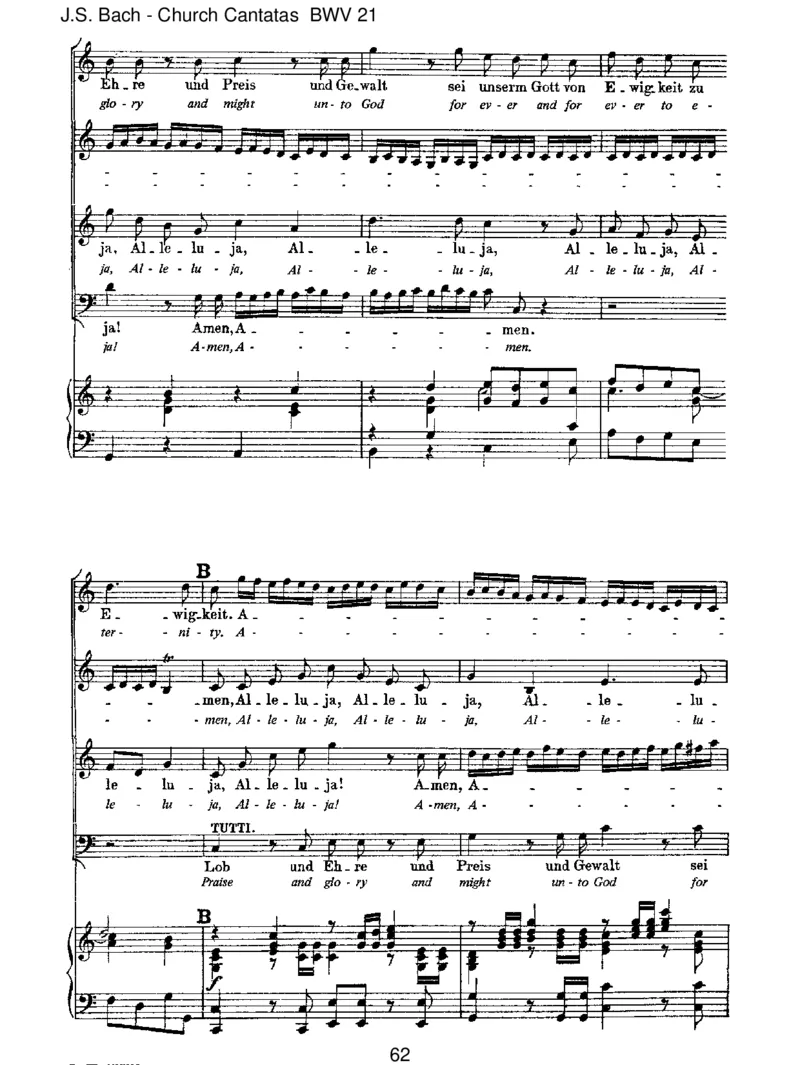 BWV21IchhattevielBek&uuml;mmernis_一万首著名钢琴曲谱哈农贝多芬合集视频教学电子版高清无水印可打印_1古典钢琴知名音乐家谱_巴赫钢琴谱全集_J.S巴赫作品全集_JohannSebastianBach(1685-1750)巴赫