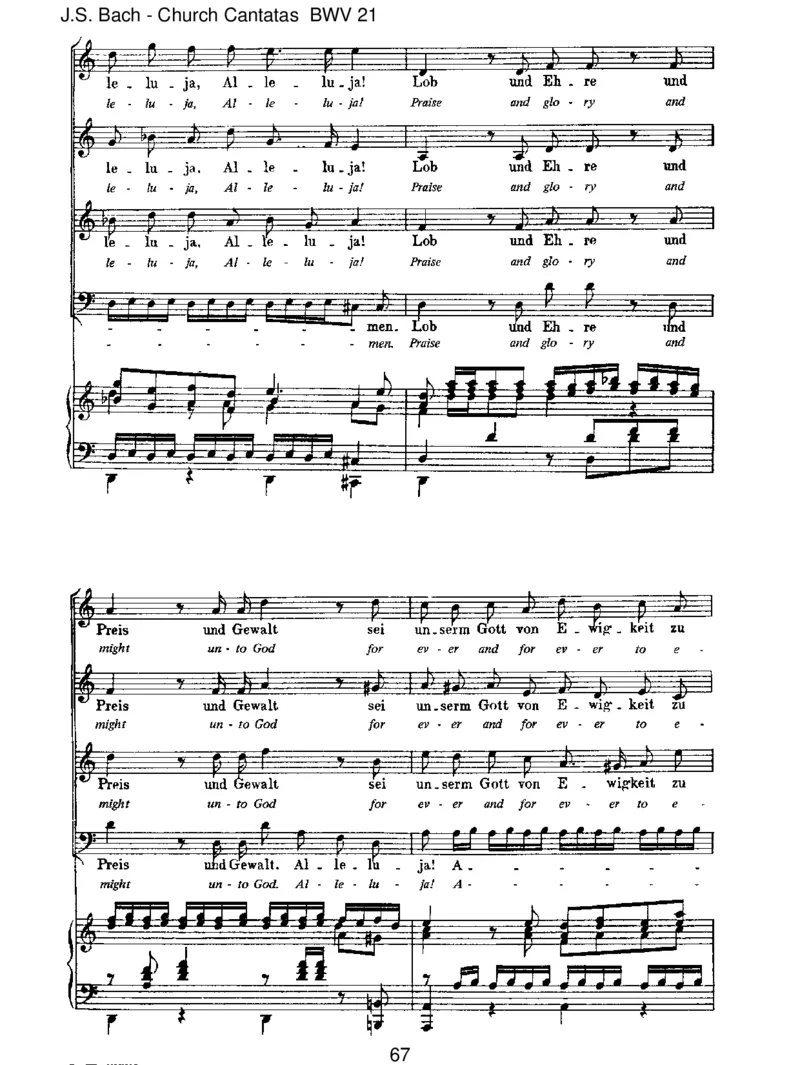 BWV21IchhattevielBek&uuml;mmernis_一万首著名钢琴曲谱哈农贝多芬合集视频教学电子版高清无水印可打印_1古典钢琴知名音乐家谱_巴赫钢琴谱全集_J.S巴赫作品全集_JohannSebastianBach(1685-1750)巴赫