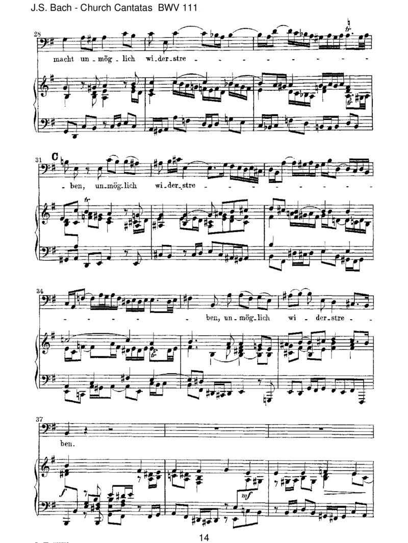 BWV111WasmeinGottwill,dasg'scheh'allzeit_一万首著名钢琴曲谱哈农贝多芬合集视频教学电子版高清无水印可打印_1古典钢琴知名音乐家谱_巴赫钢琴谱全集_J.S巴赫作品全集