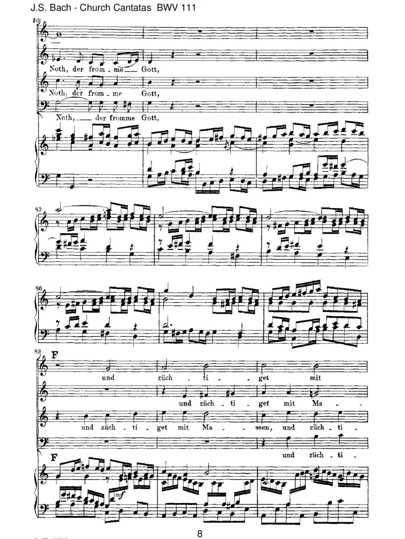 BWV111WasmeinGottwill,dasg'scheh'allzeit_一万首著名钢琴曲谱哈农贝多芬合集视频教学电子版高清无水印可打印_1古典钢琴知名音乐家谱_巴赫钢琴谱全集_J.S巴赫作品全集