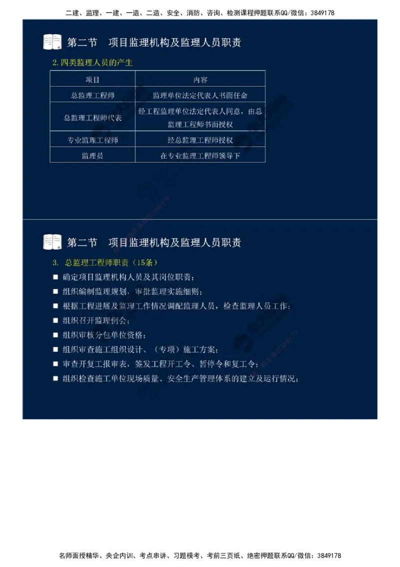 31.第六章-第二节-项目监理机构及监理人员职责（二）.mp4_监理工程师_2025监理工程师_2025年监理工程师SVIP_2025年监理概论法规SVIP_02-基础精讲✿高端面授✿深度强化_讲义