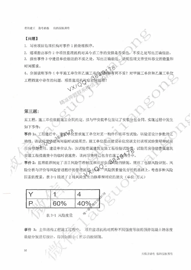 25监理案例-郭炜-降龙十八掌（考前专项集训）_监理工程师_2025监理工程师_2025年监理工程师SVIP_2025年监理土建案例SVIP_05-考前密训✿央企特训✿机构普押