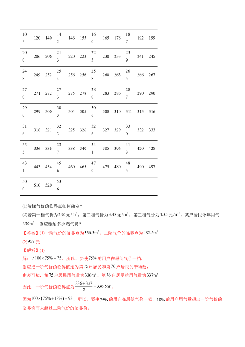 第九章统计（A基础卷）（解析版）-新教材2022-2023学年高一数学尖子生培优AB卷（人教A版2019必修第二册）_E015高中全科试卷_数学试题_必修2_01.单元测试_1.单元测试AB卷2023年