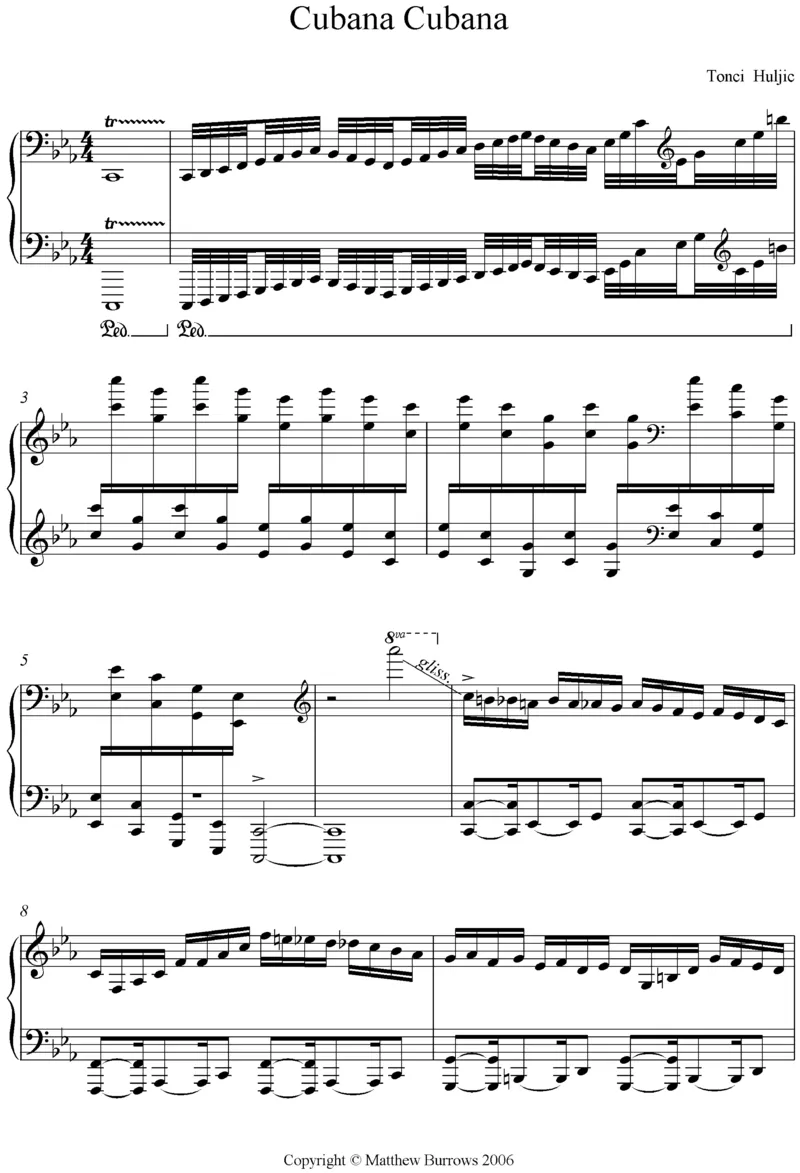 cubana马克西姆_一万首著名钢琴曲谱哈农贝多芬合集视频教学电子版高清无水印可打印_02现代钢琴谱合集_马克西姆钢琴谱全集