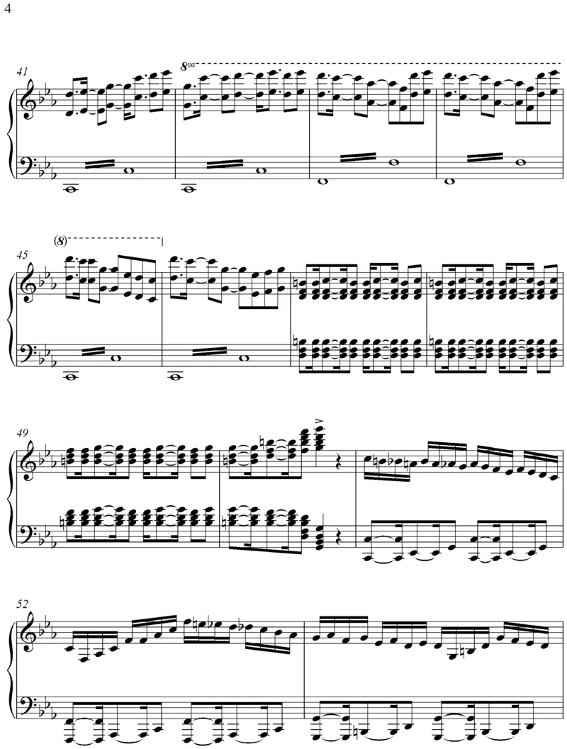 cubana马克西姆_一万首著名钢琴曲谱哈农贝多芬合集视频教学电子版高清无水印可打印_02现代钢琴谱合集_马克西姆钢琴谱全集