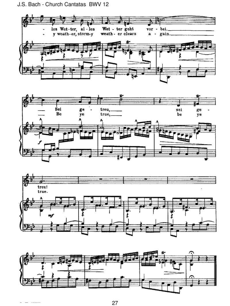 BWV12Weinen,Klagen,Sorgen,Zagen_一万首著名钢琴曲谱哈农贝多芬合集视频教学电子版高清无水印可打印_1古典钢琴知名音乐家谱_巴赫钢琴谱全集_J.S巴赫作品全集_JohannSebastianBach(1685-1750)巴赫