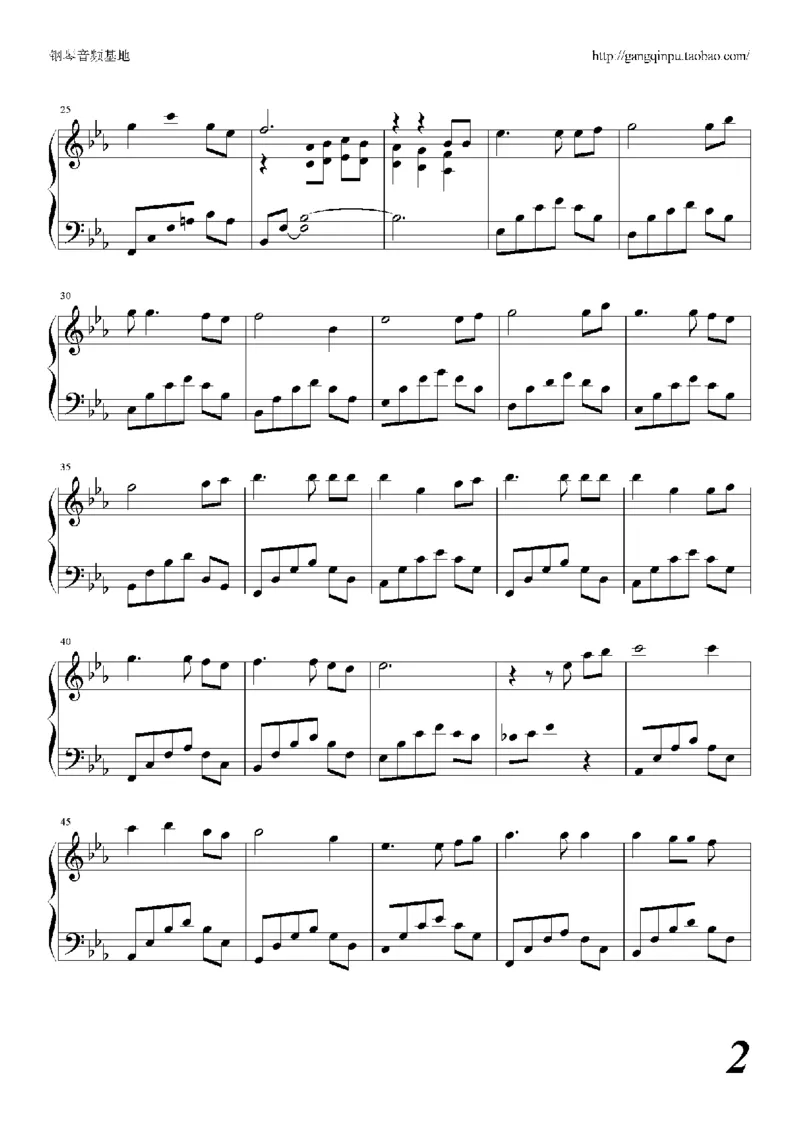 29、久石让（57页，共10首）_一万首著名钢琴曲谱哈农贝多芬合集视频教学电子版高清无水印可打印_3流行音乐谱_流行钢琴谱合集形式_高清PDF无水印