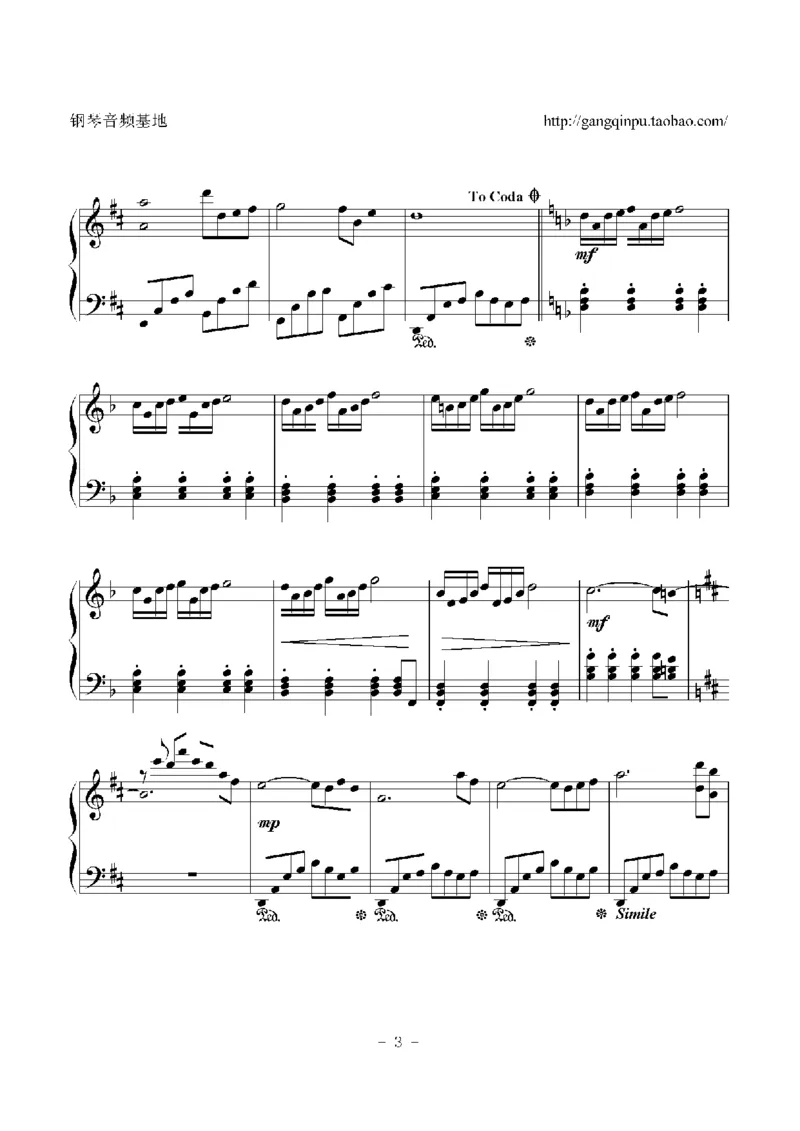 29、久石让（57页，共10首）_一万首著名钢琴曲谱哈农贝多芬合集视频教学电子版高清无水印可打印_3流行音乐谱_流行钢琴谱合集形式_高清PDF无水印