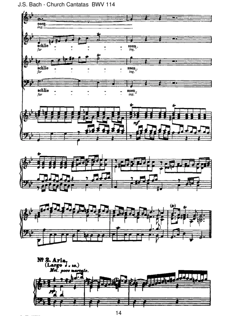 BWV114Ach,liebenChristen,seidgetrost_一万首著名钢琴曲谱哈农贝多芬合集视频教学电子版高清无水印可打印_1古典钢琴知名音乐家谱_巴赫钢琴谱全集_J.S巴赫作品全集