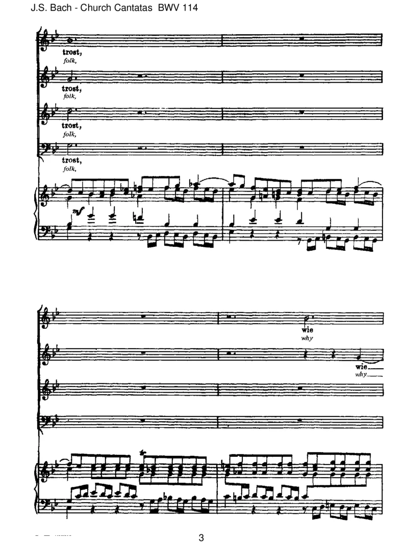 BWV114Ach,liebenChristen,seidgetrost_一万首著名钢琴曲谱哈农贝多芬合集视频教学电子版高清无水印可打印_1古典钢琴知名音乐家谱_巴赫钢琴谱全集_J.S巴赫作品全集