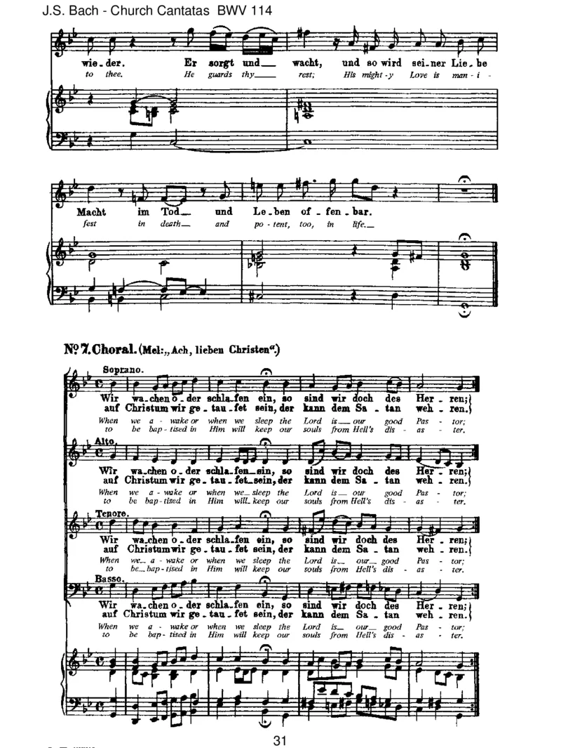 BWV114Ach,liebenChristen,seidgetrost_一万首著名钢琴曲谱哈农贝多芬合集视频教学电子版高清无水印可打印_1古典钢琴知名音乐家谱_巴赫钢琴谱全集_J.S巴赫作品全集