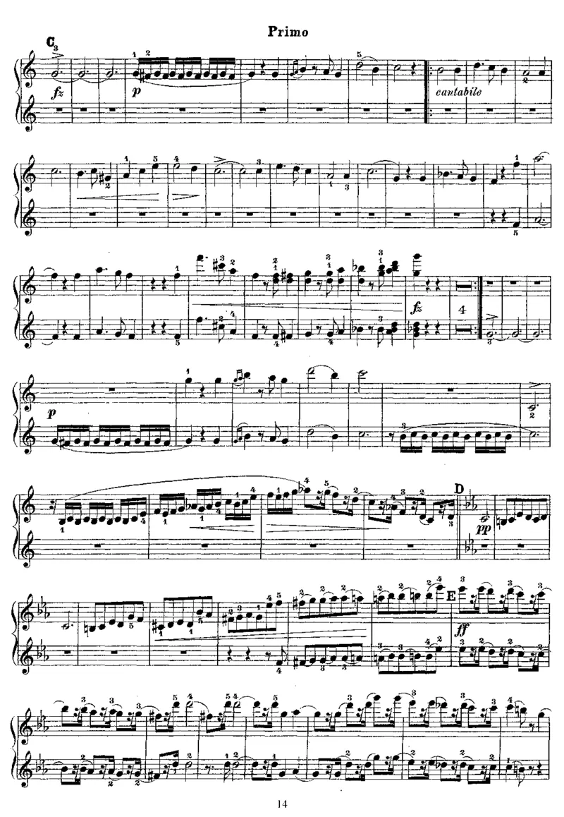 2SymphonicDances(4Hands)_一万首著名钢琴曲谱哈农贝多芬合集视频教学电子版高清无水印可打印_1古典钢琴知名音乐家谱_格里格钢琴谱全集_四手联弹