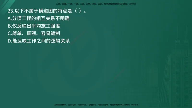 25监理《控制（交通）》经典甄题详解（在线版）_监理工程师_2025监理工程师_2025年监理工程师SVIP_2025年监理交通控制SVIP_03-习题精析✿实战特训✿模考通关_讲义