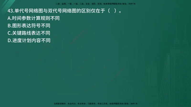 25监理《控制（交通）》经典甄题详解（在线版）_监理工程师_2025监理工程师_2025年监理工程师SVIP_2025年监理交通控制SVIP_03-习题精析✿实战特训✿模考通关_讲义