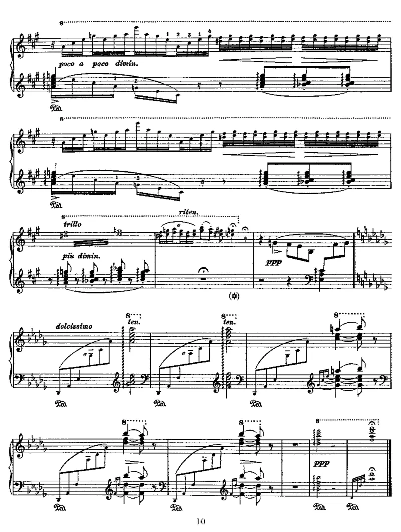 Berceuse(version2)_一万首著名钢琴曲谱哈农贝多芬合集视频教学电子版高清无水印可打印_1古典钢琴知名音乐家谱_李斯特钢琴谱全集_其他作品