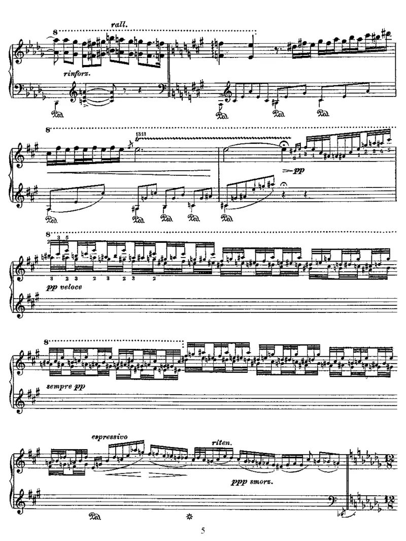 Berceuse(version2)_一万首著名钢琴曲谱哈农贝多芬合集视频教学电子版高清无水印可打印_1古典钢琴知名音乐家谱_李斯特钢琴谱全集_其他作品