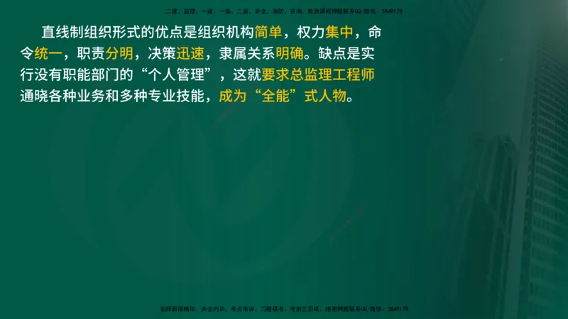25年《监理概论》第6章（在线版）_监理工程师_2025监理工程师_2025年监理工程师SVIP_2025年监理概论法规SVIP_02-基础精讲✿高端面授✿深度强化_06.第6章建设工程监理组织