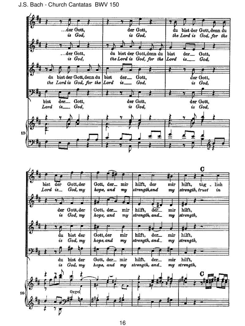 BWV150Nachdir,Herr,verlangetmich_一万首著名钢琴曲谱哈农贝多芬合集视频教学电子版高清无水印可打印_1古典钢琴知名音乐家谱_巴赫钢琴谱全集_J.S巴赫作品全集