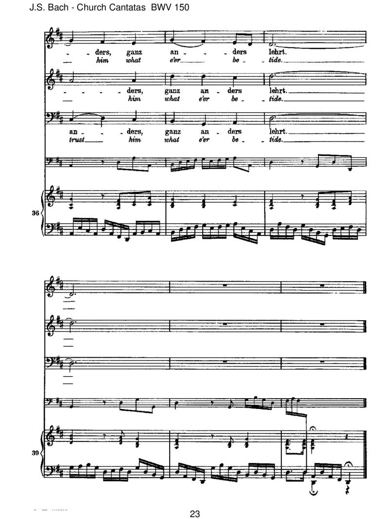 BWV150Nachdir,Herr,verlangetmich_一万首著名钢琴曲谱哈农贝多芬合集视频教学电子版高清无水印可打印_1古典钢琴知名音乐家谱_巴赫钢琴谱全集_J.S巴赫作品全集