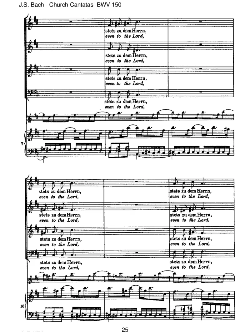 BWV150Nachdir,Herr,verlangetmich_一万首著名钢琴曲谱哈农贝多芬合集视频教学电子版高清无水印可打印_1古典钢琴知名音乐家谱_巴赫钢琴谱全集_J.S巴赫作品全集