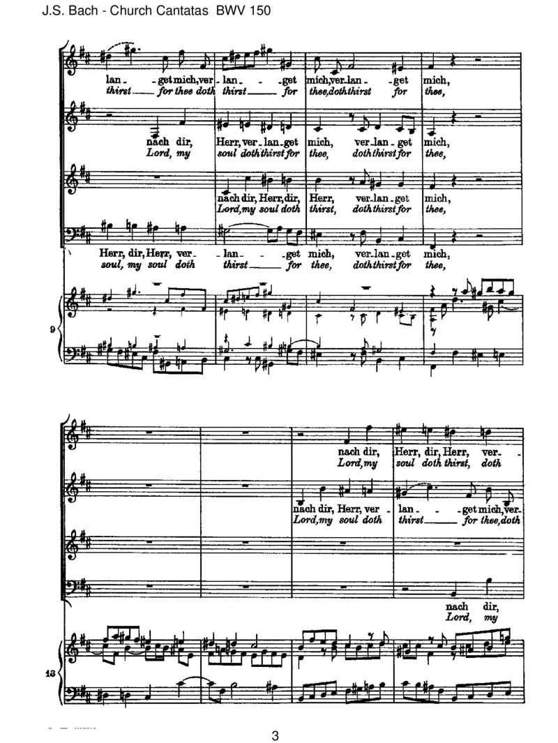 BWV150Nachdir,Herr,verlangetmich_一万首著名钢琴曲谱哈农贝多芬合集视频教学电子版高清无水印可打印_1古典钢琴知名音乐家谱_巴赫钢琴谱全集_J.S巴赫作品全集