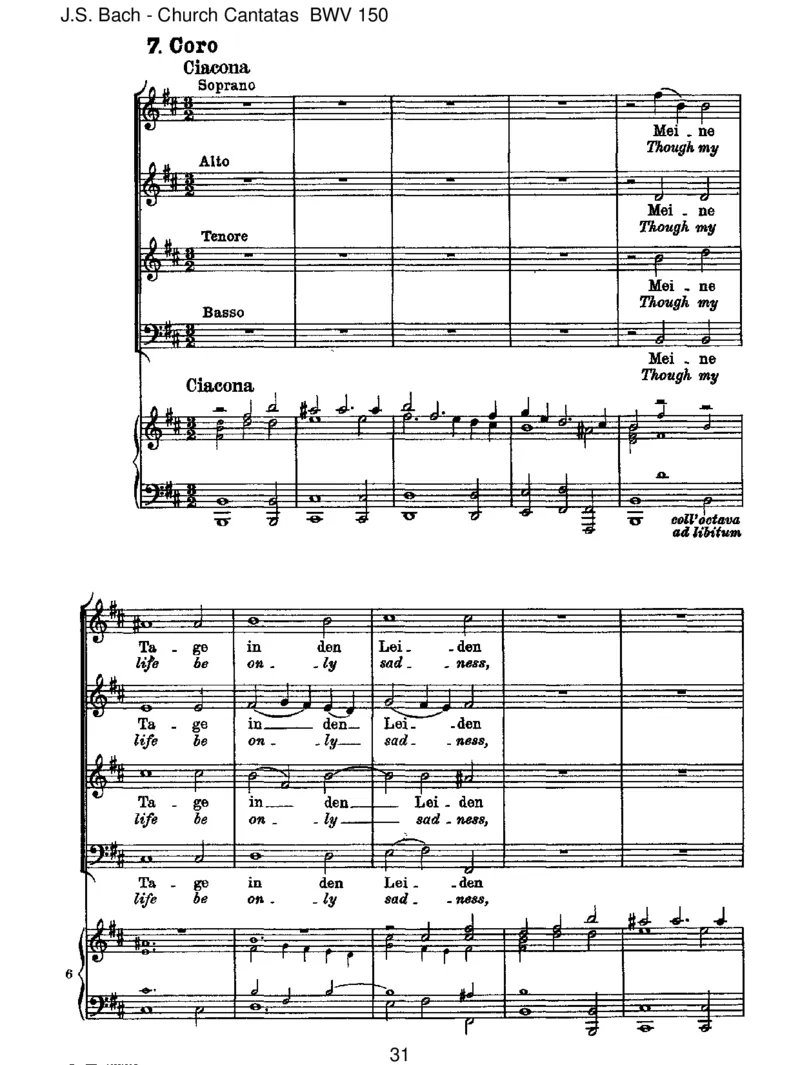 BWV150Nachdir,Herr,verlangetmich_一万首著名钢琴曲谱哈农贝多芬合集视频教学电子版高清无水印可打印_1古典钢琴知名音乐家谱_巴赫钢琴谱全集_J.S巴赫作品全集