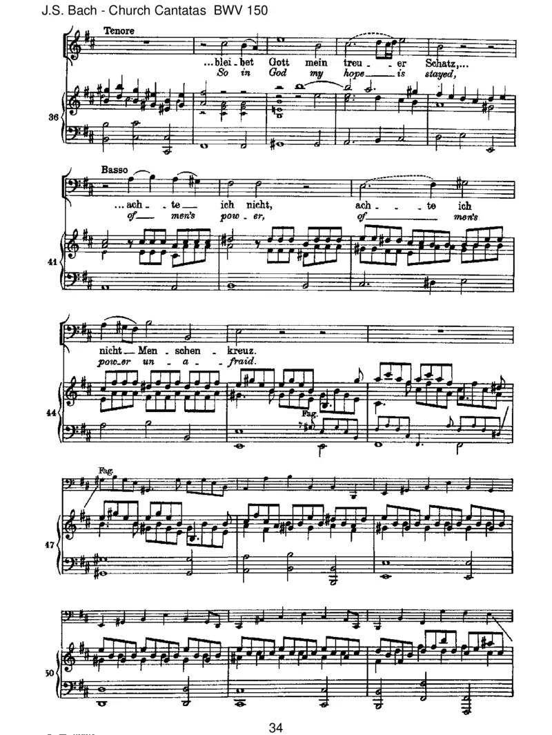 BWV150Nachdir,Herr,verlangetmich_一万首著名钢琴曲谱哈农贝多芬合集视频教学电子版高清无水印可打印_1古典钢琴知名音乐家谱_巴赫钢琴谱全集_J.S巴赫作品全集