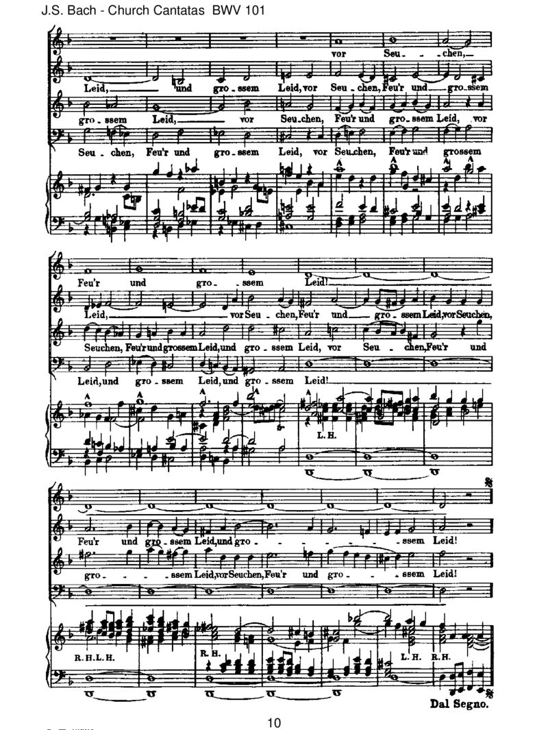 BWV101Nimmvonuns,Herr,dutreuerGott_一万首著名钢琴曲谱哈农贝多芬合集视频教学电子版高清无水印可打印_1古典钢琴知名音乐家谱_巴赫钢琴谱全集_J.S巴赫作品全集