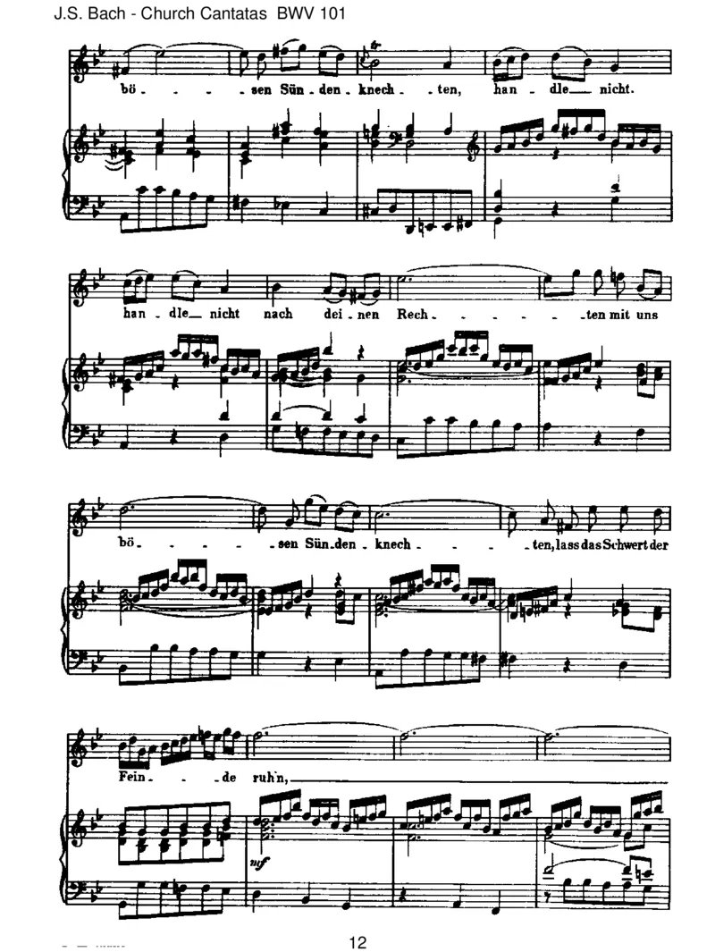 BWV101Nimmvonuns,Herr,dutreuerGott_一万首著名钢琴曲谱哈农贝多芬合集视频教学电子版高清无水印可打印_1古典钢琴知名音乐家谱_巴赫钢琴谱全集_J.S巴赫作品全集