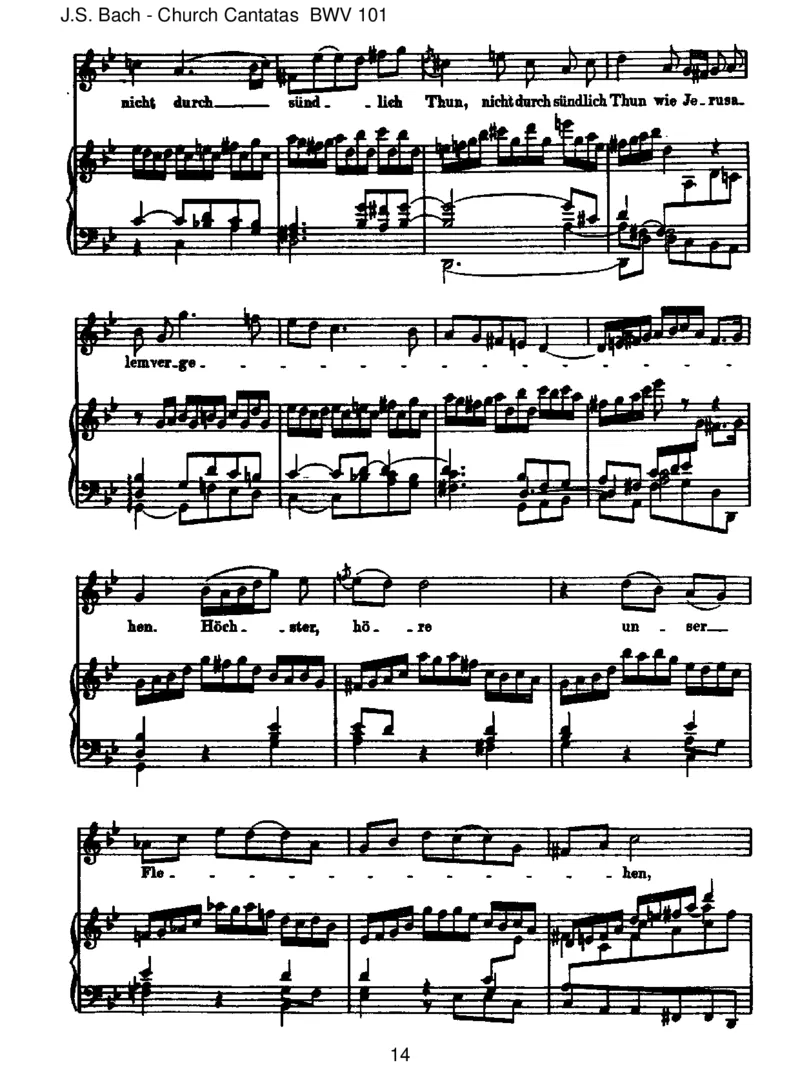 BWV101Nimmvonuns,Herr,dutreuerGott_一万首著名钢琴曲谱哈农贝多芬合集视频教学电子版高清无水印可打印_1古典钢琴知名音乐家谱_巴赫钢琴谱全集_J.S巴赫作品全集