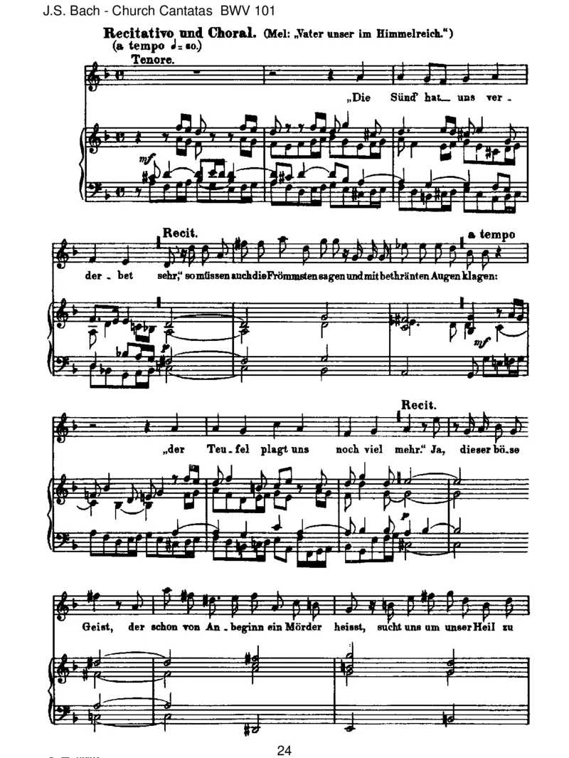 BWV101Nimmvonuns,Herr,dutreuerGott_一万首著名钢琴曲谱哈农贝多芬合集视频教学电子版高清无水印可打印_1古典钢琴知名音乐家谱_巴赫钢琴谱全集_J.S巴赫作品全集