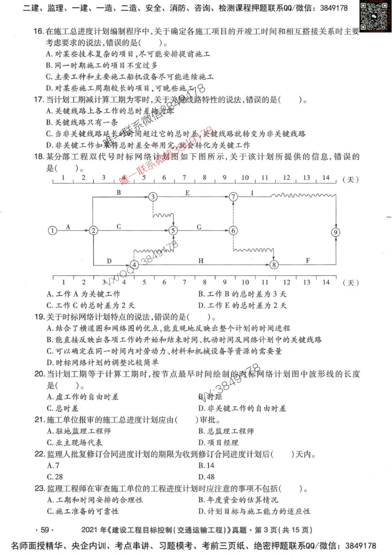 25监理交通控制-近5年真题详解_监理工程师_2025监理工程师_2025年监理工程师SVIP_2025年监理交通控制SVIP_05-考前密训✿央企特训✿机构普押