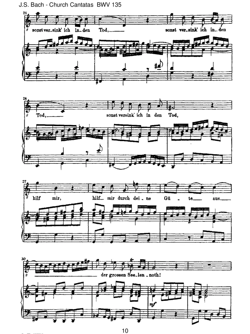 BWV135AchHerr,micharmenS&uuml;nderstrafnicht_一万首著名钢琴曲谱哈农贝多芬合集视频教学电子版高清无水印可打印_1古典钢琴知名音乐家谱_巴赫钢琴谱全集_J.S巴赫作品全集