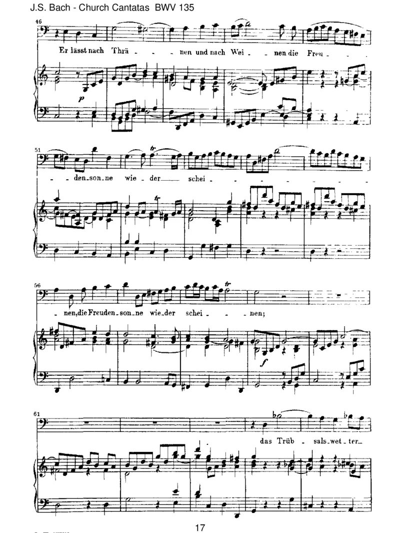 BWV135AchHerr,micharmenS&uuml;nderstrafnicht_一万首著名钢琴曲谱哈农贝多芬合集视频教学电子版高清无水印可打印_1古典钢琴知名音乐家谱_巴赫钢琴谱全集_J.S巴赫作品全集