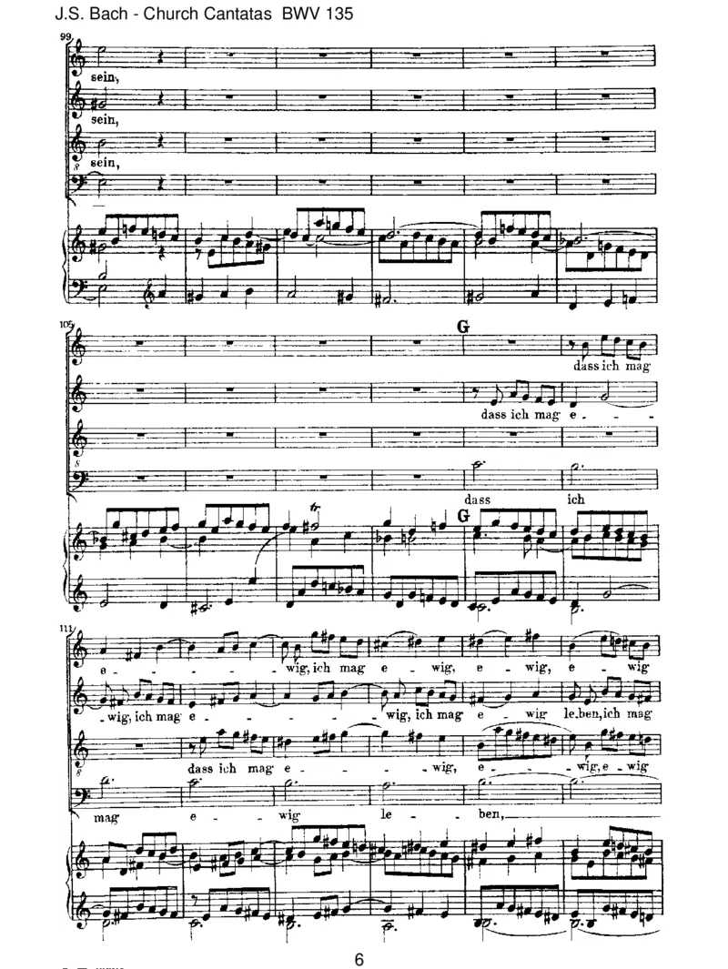 BWV135AchHerr,micharmenS&uuml;nderstrafnicht_一万首著名钢琴曲谱哈农贝多芬合集视频教学电子版高清无水印可打印_1古典钢琴知名音乐家谱_巴赫钢琴谱全集_J.S巴赫作品全集