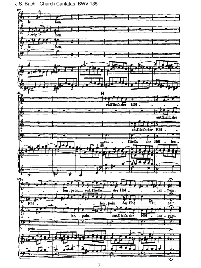 BWV135AchHerr,micharmenS&uuml;nderstrafnicht_一万首著名钢琴曲谱哈农贝多芬合集视频教学电子版高清无水印可打印_1古典钢琴知名音乐家谱_巴赫钢琴谱全集_J.S巴赫作品全集