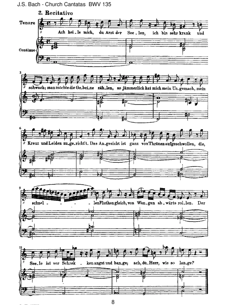BWV135AchHerr,micharmenS&uuml;nderstrafnicht_一万首著名钢琴曲谱哈农贝多芬合集视频教学电子版高清无水印可打印_1古典钢琴知名音乐家谱_巴赫钢琴谱全集_J.S巴赫作品全集