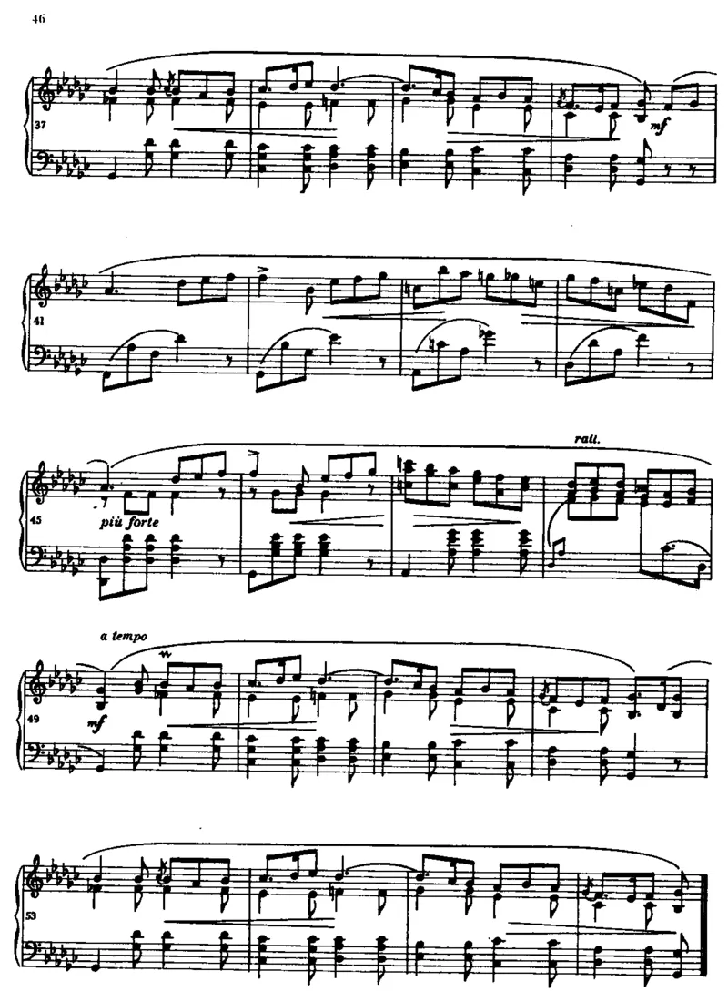 Contredanse_一万首著名钢琴曲谱哈农贝多芬合集视频教学电子版高清无水印可打印_1古典钢琴知名音乐家谱_肖邦钢琴谱全集_其他