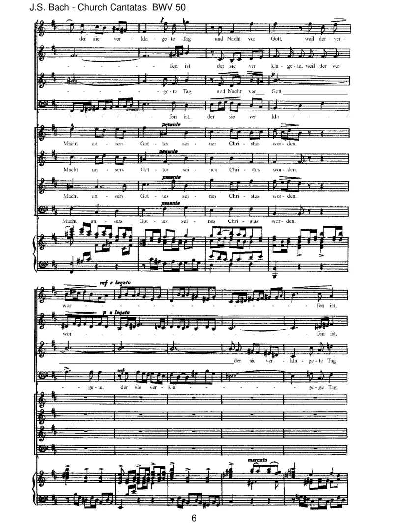 BWV50NunistdasHeilunddieKraft_一万首著名钢琴曲谱哈农贝多芬合集视频教学电子版高清无水印可打印_1古典钢琴知名音乐家谱_巴赫钢琴谱全集_J.S巴赫作品全集_JohannSebastianBach(1685-1750)巴赫