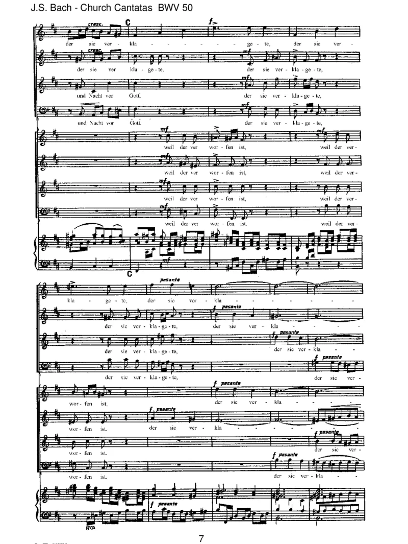 BWV50NunistdasHeilunddieKraft_一万首著名钢琴曲谱哈农贝多芬合集视频教学电子版高清无水印可打印_1古典钢琴知名音乐家谱_巴赫钢琴谱全集_J.S巴赫作品全集_JohannSebastianBach(1685-1750)巴赫