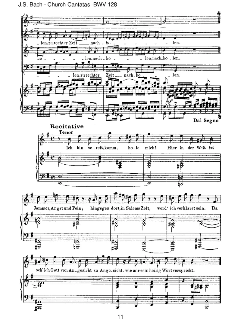 BWV128AufChristiHimmelfahrtallein_一万首著名钢琴曲谱哈农贝多芬合集视频教学电子版高清无水印可打印_1古典钢琴知名音乐家谱_巴赫钢琴谱全集_J.S巴赫作品全集