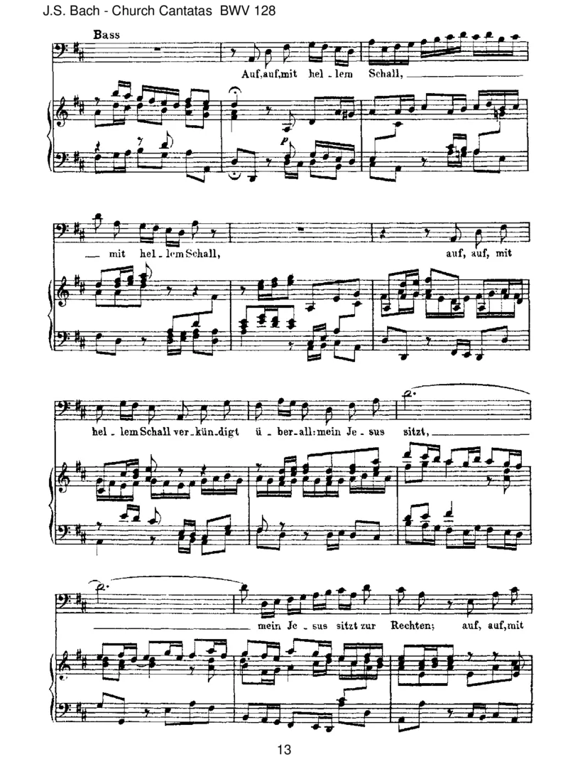BWV128AufChristiHimmelfahrtallein_一万首著名钢琴曲谱哈农贝多芬合集视频教学电子版高清无水印可打印_1古典钢琴知名音乐家谱_巴赫钢琴谱全集_J.S巴赫作品全集