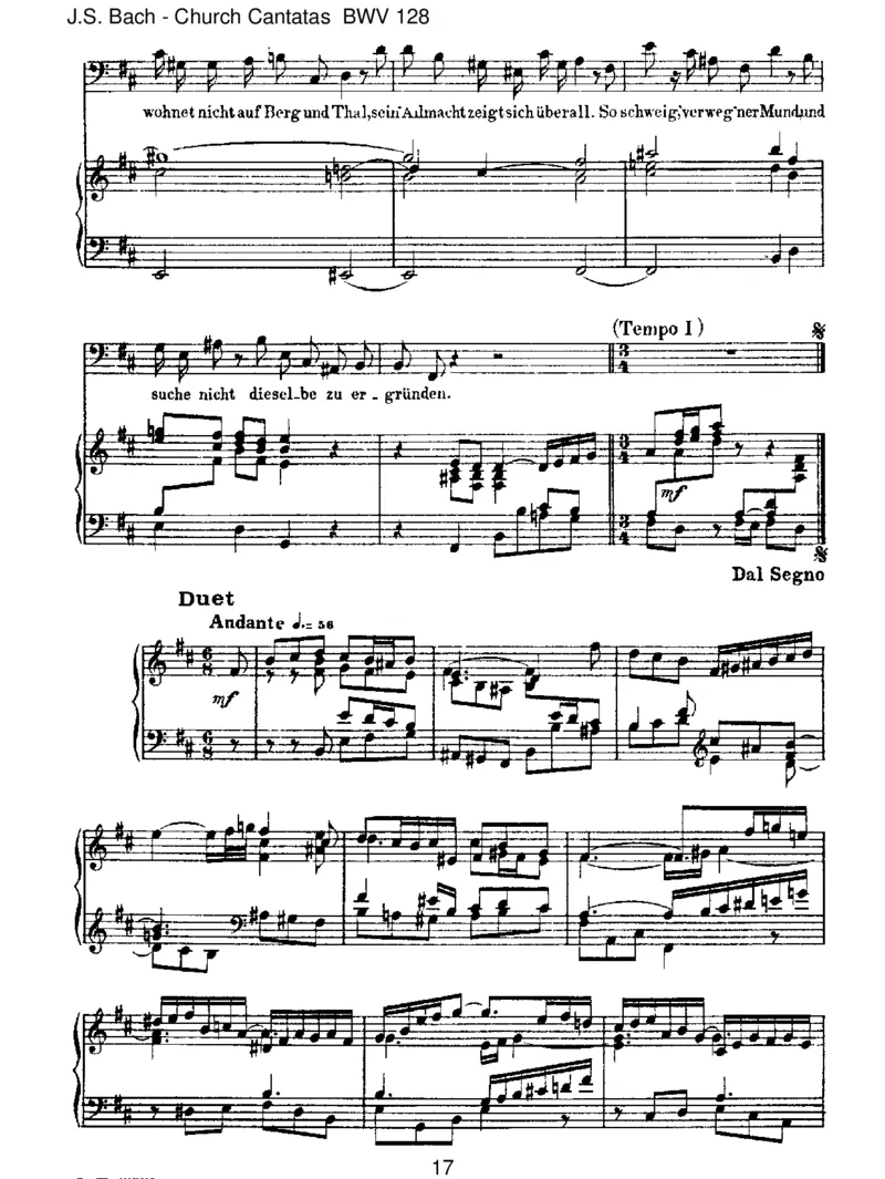 BWV128AufChristiHimmelfahrtallein_一万首著名钢琴曲谱哈农贝多芬合集视频教学电子版高清无水印可打印_1古典钢琴知名音乐家谱_巴赫钢琴谱全集_J.S巴赫作品全集